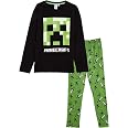 MINECRAFT T-shirt à manches longues Garçon Bleu Marine