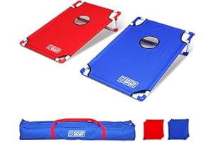 ‎DOCTOR SPORT DOCTOR SPORT Original Offizielles 90x60cm Cornhole | Amerikanisches Cornhole | Luxus Tragetasche | Offizielle Abmessungen | Premium Qualität | Outdoor & Indoor