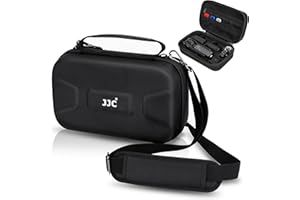 JJC Custodia da trasporto per fotocamera DJI Osmo Pocket 3, custodia rigida portatile EVA Pocket 3, custodia protettiva tasca 3 accessori Creator Combo con tracolla lunga 136 cm e 3 custodie per