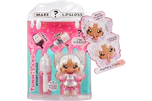 Yummiland Lip Gloss Doll - Chase - Inklusive DIY Lipgloss-Set, Geeignet für Kinder ab 4 Jahren
