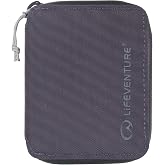 Lifeventure RFID Protected Zip Bifold Wallet, Slim Travel Wallet, Recyclable Material, Navy Blue