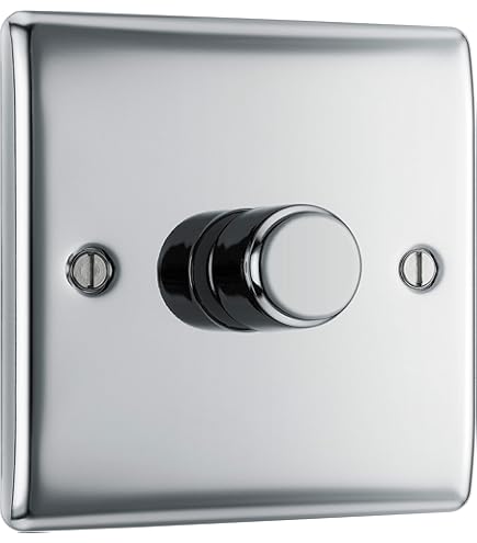 British General Presa Singola Rotonda 15 A – Cromata, Standard BS 546, 250V, Con Viti E Guarnizione