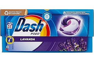 Dash PODS Lawenda, 1 opakowanie kartonowe 31 kapsułek