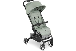 ABC Design Cochecito de viaje Ping Two Diamond Edition – Cochecito deportivo ideal para vacaciones – Posición reclinada – Tamaño compacto plegable con seguro de transporte – Carga total 27 kg (pino)