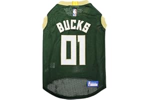 PETS FIRST NBA PET Apparel. - Licensed Jerseys for Dogs & Cats Available in 25 Basketball Teams & 5 Sizes Cute pet Clothing for All Sports Fans. Best NBA Dog Gear