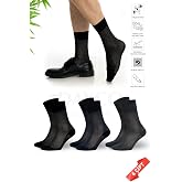 Dayco Socks Erkek 3'l&uuml; Bambu Yazlık &Ccedil;orap