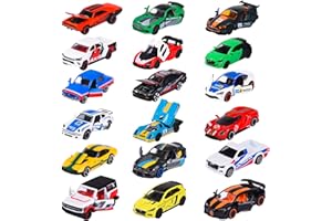Majorette - Racing Cars - Petites voitures aléatoires très détaillées à l'échelle 1/64 (7,5 cm) avec carte à collectionner, modèle de voiture pour enfants de 3 ans et plus, assorti (lot de 1)