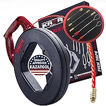 Elektriciennaald, 30 m, 4 mm, elektrische draadtrekker, met