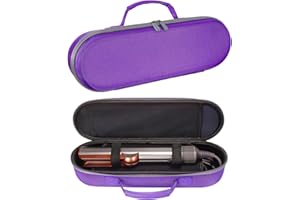 Mumlicha sac pour fer à lisser Dyson Airstrait - Sac de rangement et voyage pour fer à lisser Dyson Airstrait, lilas, Tendance