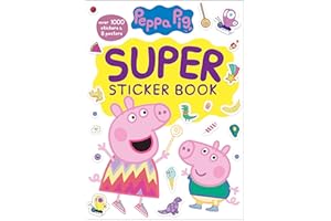 Peppa Pig Super Sticker Book (Peppa Pig) [Idioma Inglés]