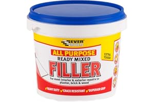 Everbuild All Purpose Ready mieszany wypełniacz, biały, 1 kg