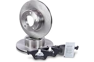 ‎ATEC GERMANY Bremsenset Vorderachse inkl. Bremsscheiben Belüftet Ø 296 mm + Bremsbeläge Vorne, Passend für BMW 5er (E39), 5 Touring (E39)