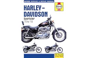 Harley Davidson Sportster 883 883r Xl1000 1200 Anniversary Deluxe Hugger 1970–2010 Haynes manuel Haynes manuel M2534