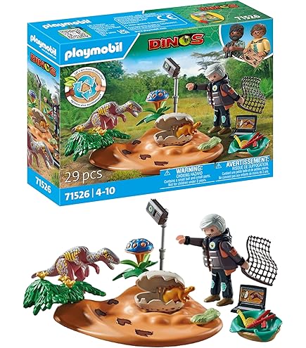 Playmobil Brachiosaurus With Hovercraft Head RARE PLAYMOBIL