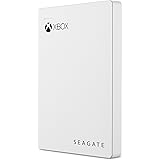 Seagate Game Drive for Xbox, 2 TB, External Hard Drive Portable HDD, USB 3.0, White, Designed for Xbox One, Xbox Game Pass Me