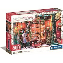 Puzzle Clementoni Collection 500 Pezzi - Strasbourg Old Town - Panorama Città, 49x36 Cm, Made In Italy, Materiali Riciclati
