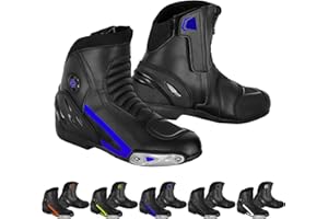 Vaster Moto Botas de moto impermeables Zapatos de moto para hombre Botas de moto Zapatos de motocross (EN 13634)