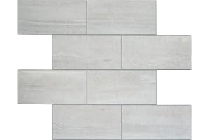 d-c-fix självhäftande betongplattor av vinyl | 30,5 x 30,5 cm – 6 st – självhäftande kakel för kök och badrum grå självhäftan