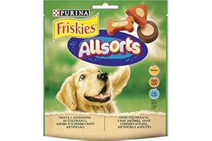 Purina Friskies Allsorts Snack per Cani, 6 Confezioni da 98 g