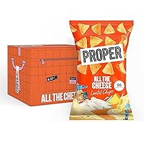 Proper Chips Salt & Vinegar Lentil Chips 85g - Chipsy Z Soczewicy Solone Z Vinaigrette 93kcal 5060283762427
