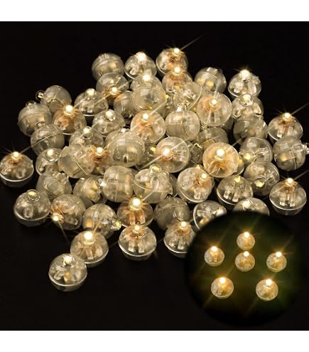 Lot 20 Mini Bougies LED Étanches Blanc Chaud - Bougies Chauffe-Plat Submersibles Piles Pour Piscine Vase Mariage Fête