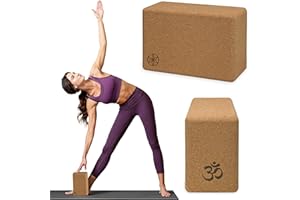 Gaiam Yoga Block - Supportive Latex-Free EVA Foam Soft Non-Slip Surface for Yoga, Pilates, Meditation