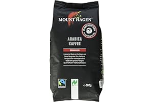 Mount Hagen Bio Arabica Kaffee gemahlen, 500g