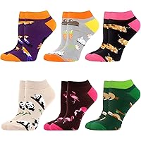 2 Paar Bienen & Schmetterlings Socken - Lustige Tier Socken Für Damen Aus Baumwolle