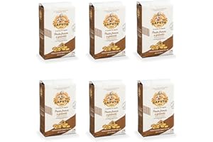 ANTIMO CAPUTO Caputo - 6 paquetes de harina de pasta fresca y ñoqui, harina de Nápoles, 00, 1 kg