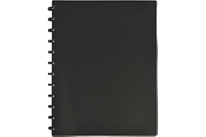 OXFORD Protège-Documents Variozip Memphis A4 60 vues / 30 pochettes amovibles Couverture Polypro Noir