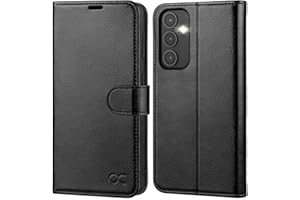 OCASE Hülle Kompatibel für Samsung Galaxy S23 FE 5G Handyhülle[Premium PU Leder] [Kartenfach] [Standfunktion][Magnetverschluss] RFID Schutzhülle Klapphülle Handytasche Lederhülle Etui Cover Schwarz