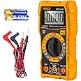 INGCO Digital multimeter 2000 Counts, Multimeter Voltage Tester Auto-ranging, LCD with Backlight, AC/DC Voltage DC Current Resistance Diodes
