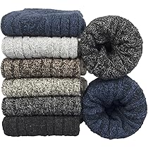 SockWaddles 4 Paia Di Calzini Di Alpaca Per Uomo E Donna, Calze