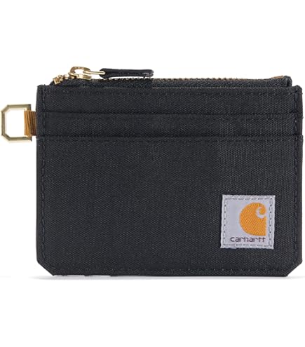 Dickies Traveller Portafoglio Bi-Fold Uomo - Sottile Con 6 Slot Per Carte, Tasca Per Banconote E Finestra ID, In Pelle Sintetica