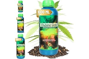 MADAME GROW abono Plantas - Fertilizante Plantas - abono Plantas Verdes - Fertilizante Plantas Verdes - sustrato Plantas Verdes - abono para Plantas - Fertilizante Universal (Jamaican Bloom 1L)