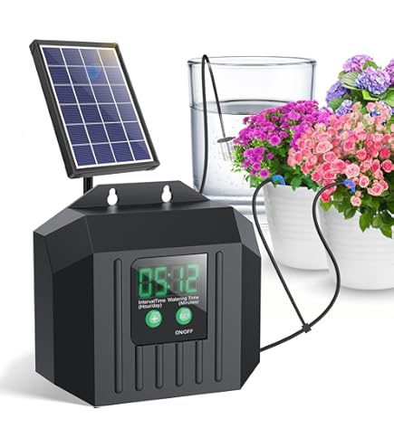 Automatisch bewateringssysteem met dubbele pomp, doe-het
