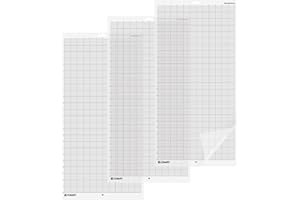 XINART Tappetino da taglio 30 x 60 cm per Silhouette Cameo 4/3/2/1, confezione da 3 pezzi di ricambio con manico standard da 30 x 61 cm, tappetino da taglio per cameo 5, tappetini di ricambio per