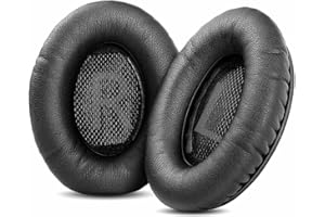 TaiZiChangQin Ulepszone nauszniki z pianki Memory Foam, kompatybilne z Bose QuietComfort 45 QC45 Quiet Comfort 35 QC35 II