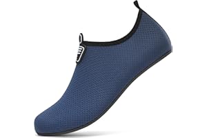 RUOMU Scarpe da Scoglio Donna Uomo da Immersione Scarpette da Surf Water Shoes Barefoot per Bagno Spiaggia Mare Snorkel Yoga, Gr.34-47