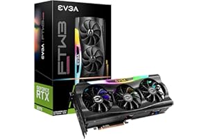 EVGA GeForce RTX 3070 FTW3 ULTRA GAMING, 08G-P5-3767-KL, 8GB GDDR6, iCX3 Technology, ARGB LED, Metal Backplate, LHR