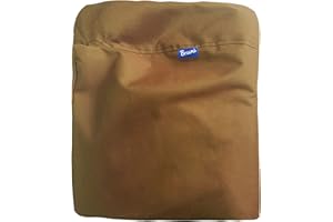 ‎BRUNI Bruni Classico Sitzsack-Bezug ohne Füllung - Wechselhülle (M, Hellbraun)