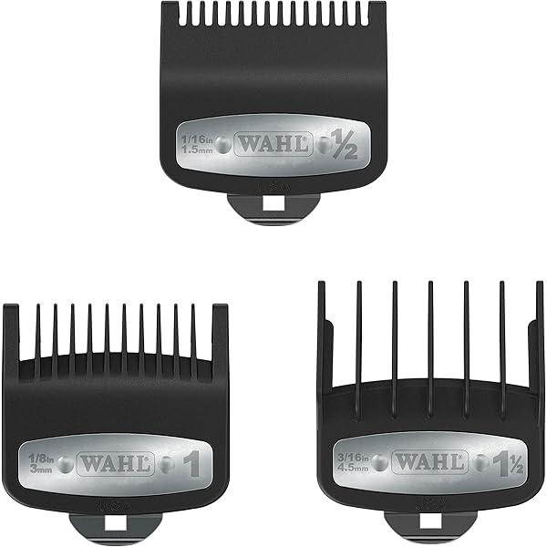 10 Aufschiebekämme Für Haarschneider – Farbcodiert Von 1,5 Bis 25 Mm (1/16–1 Zoll), Kompatibel Mit Wahl & Anderen Trimmern