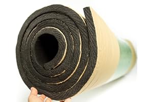 CAR INSULATION UK 20mm 1m x 2m Black Closed Cell Foam Sound Proofing Deadening Insulation Material