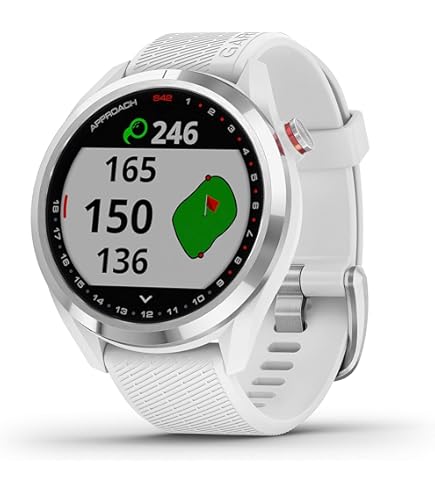 Garmin Approach S42, GPS Golf Smartwatch, Lightweight with 1.2