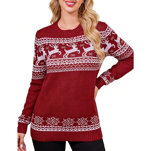 Fleece Jas Heren Kerst Rendier Print Gebreide Coltrui Hoodie Gezellige