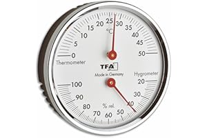 TFA-Dostmann TFA 45.2041.42 - Termómetro e higrómetro para un Mejor Ambiente y Vivienda