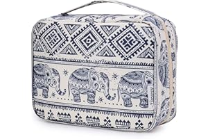 NARWEY Travel Hanging Toiletry Wash Bag Makeup Cosmetic Organizer for Women Girls Kids Waterproof