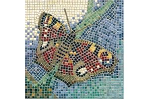 ALEA MOSAIC Créez un Art Unique avec Nos Micro Tesselles Marocaines, kit mosaique de 20cm Papillon