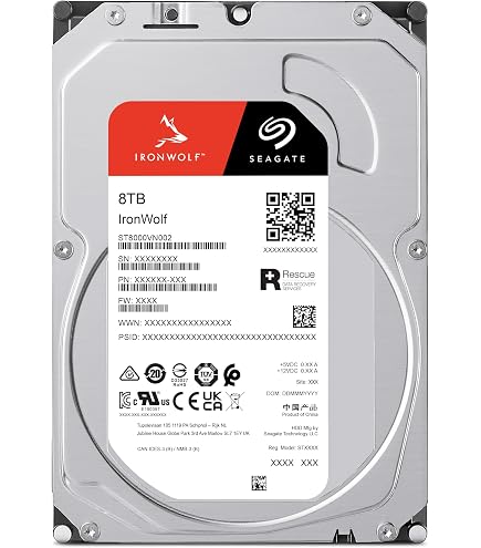 Seagate BarraCuda 4TB Internal Hard Drive HDD - 3.5 Inch Sata 6 Gb