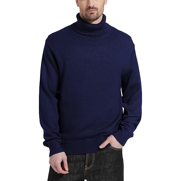 Maglioncino Jack&amp;Jones A Collo Alto - Misto Cotone 60% Morbido E Confortevole Per Tutti I Giorni